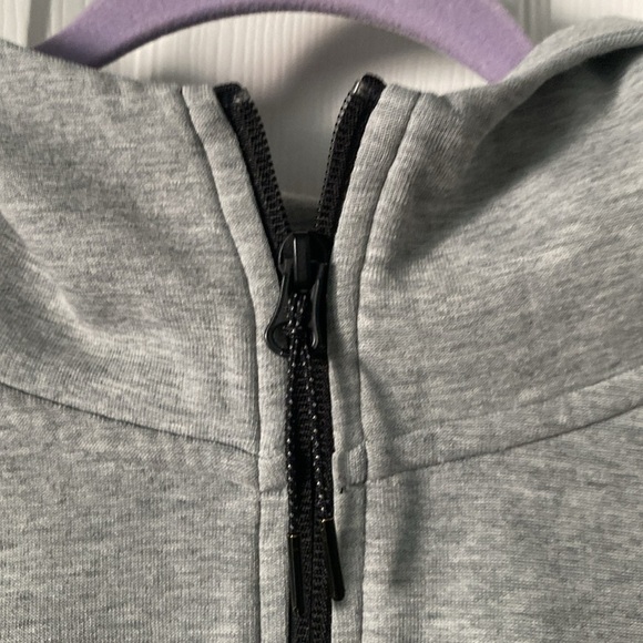 Nike NSW Tech Fleece Windrunner Full-Zip Hoodie Women's 1X Grey CW4298-063 - Picture 5 of 10